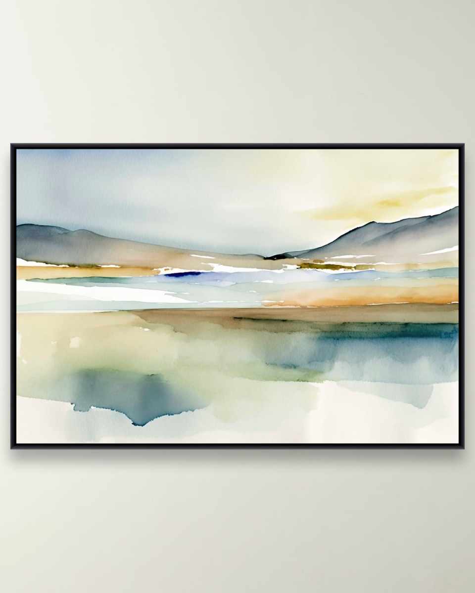 "Hillside Haven 1" Framed Giclee